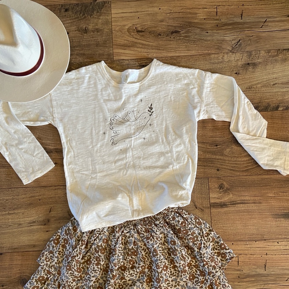 Rylee + Cru Christmas Shirt, Size 10-12